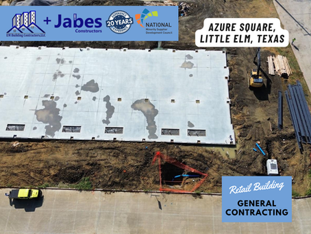 Azure Square, Little Elm, Texas – Progress Update by the Best General Contractors in Texas