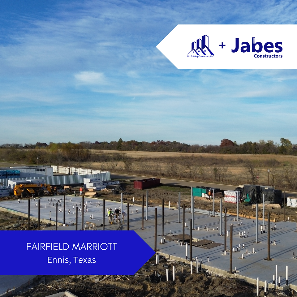 Fairfield Marriott, Ennis - Jabes Constructors - Labor only framing