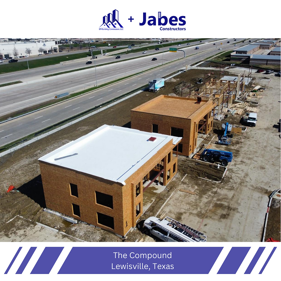 The Compound - lewisville - Texas - Wood Framing - Jabes Constructors - EM Building Contractors