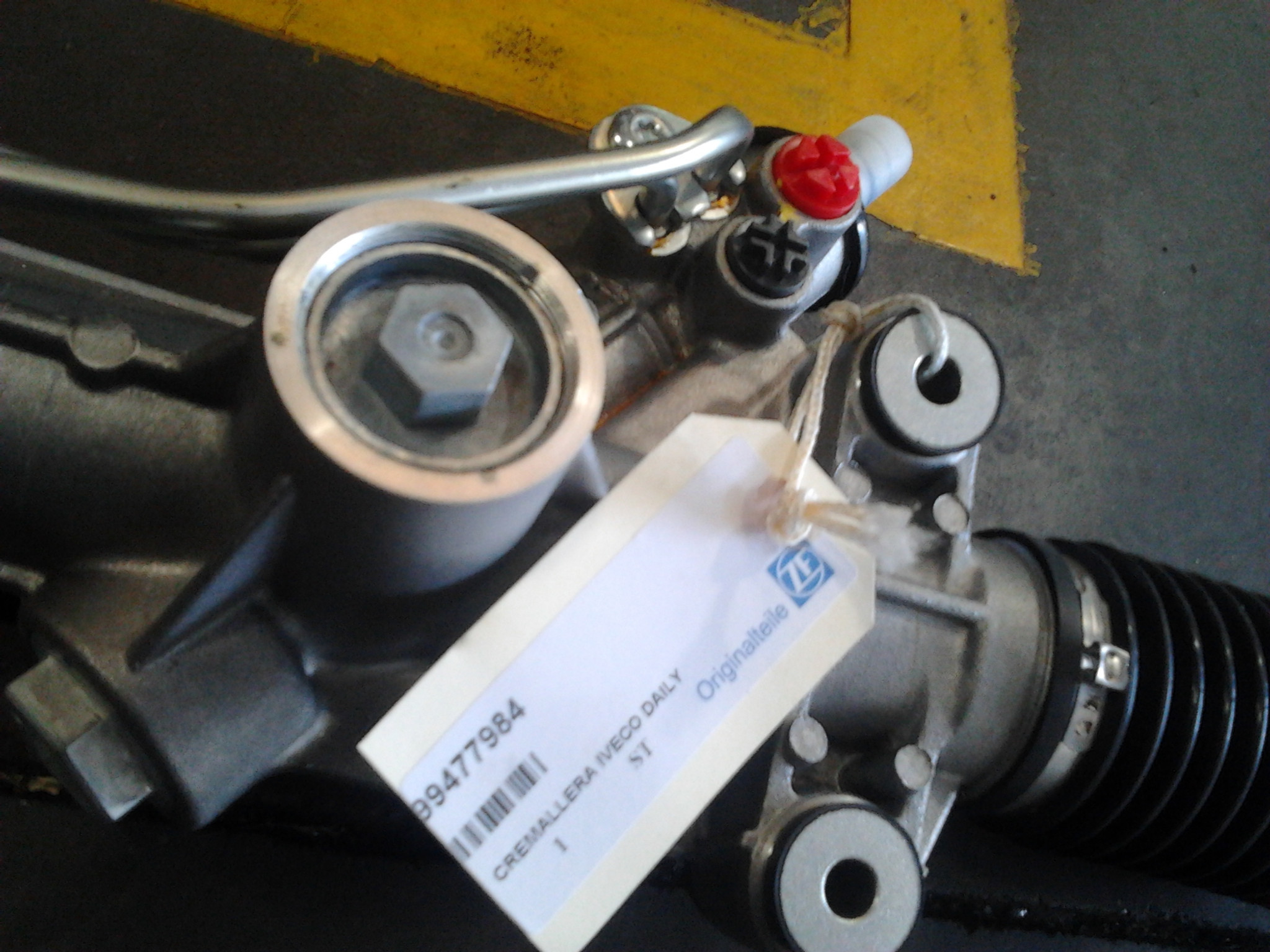 Cremallera de direccion iveco daily reparación