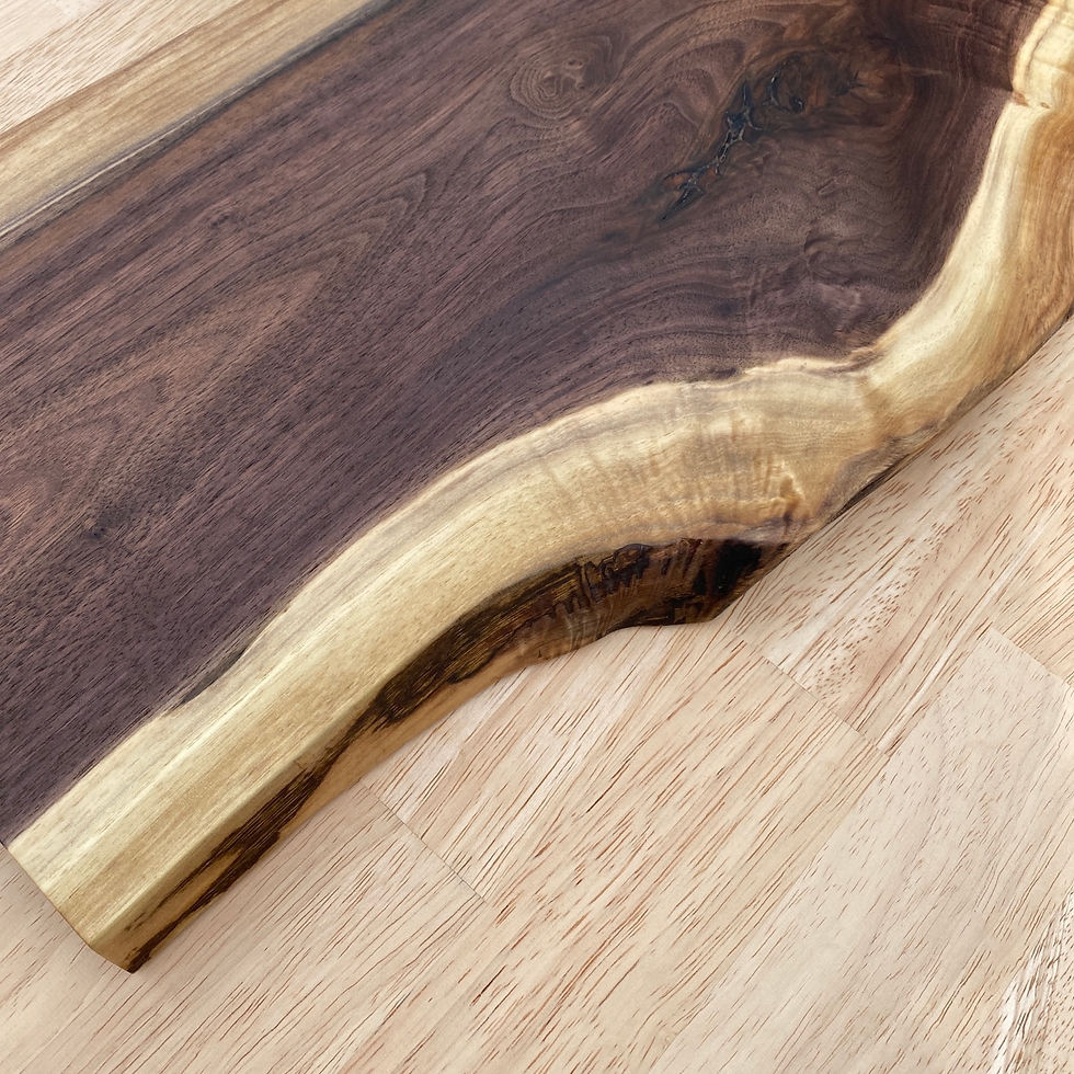 Thumbnail: Live Edge Black Walnut Charcuterie Board