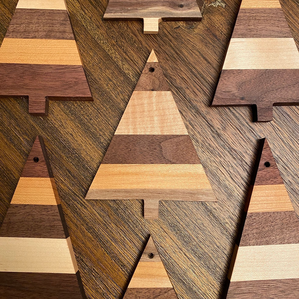 Thumbnail: Tree Ornaments (Set of 5)