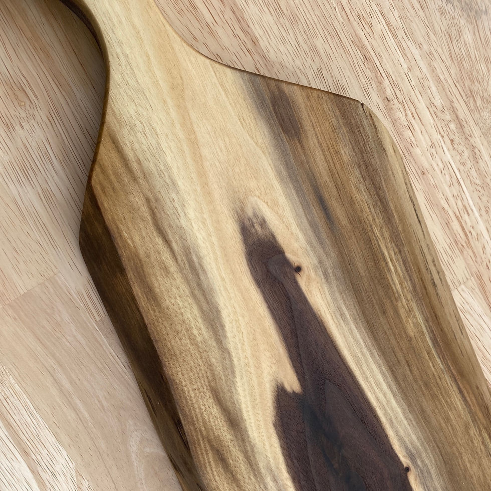 Thumbnail: Live Edge Black Walnut Charcuterie Board w/ Handle