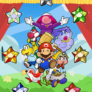 Paper Mario TTYD- Digital Illustration