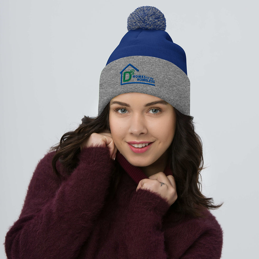 Thumbnail: DSquared Pom-Pom Beanie