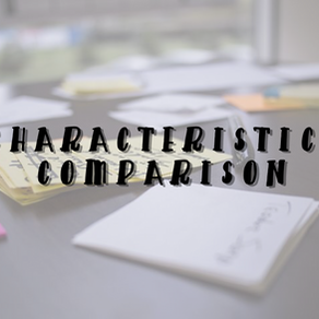   【考試】特徵比較題點樣做？