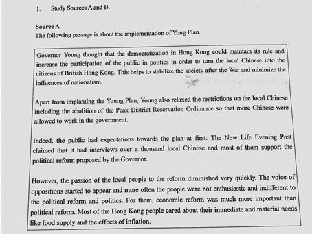 【2023-2024】伊利沙伯中學(F6 Intensive DBQ drilling) Hong Kong