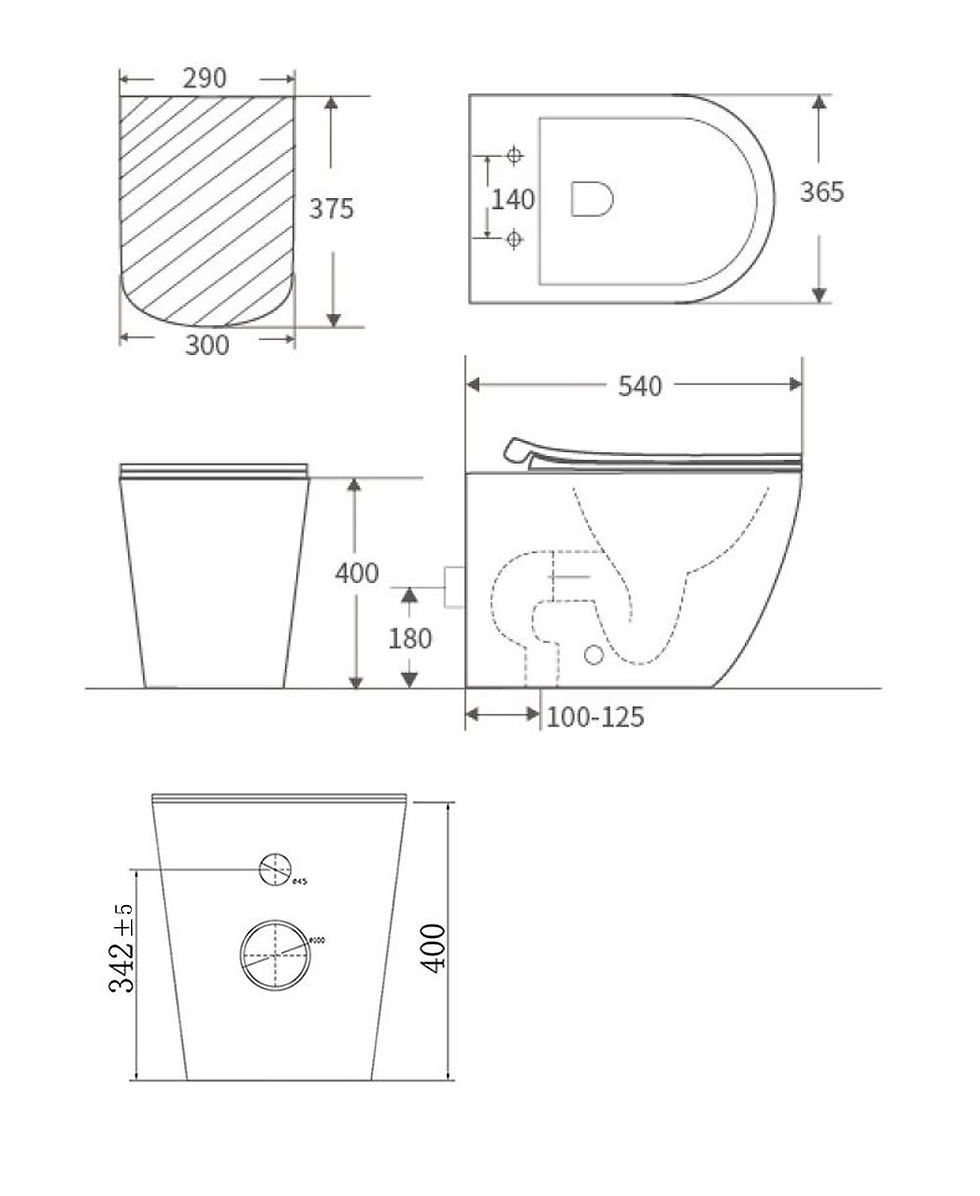 Thumbnail: NAGA - BL-102N-FST (IN-WALL/ RIMELESS)