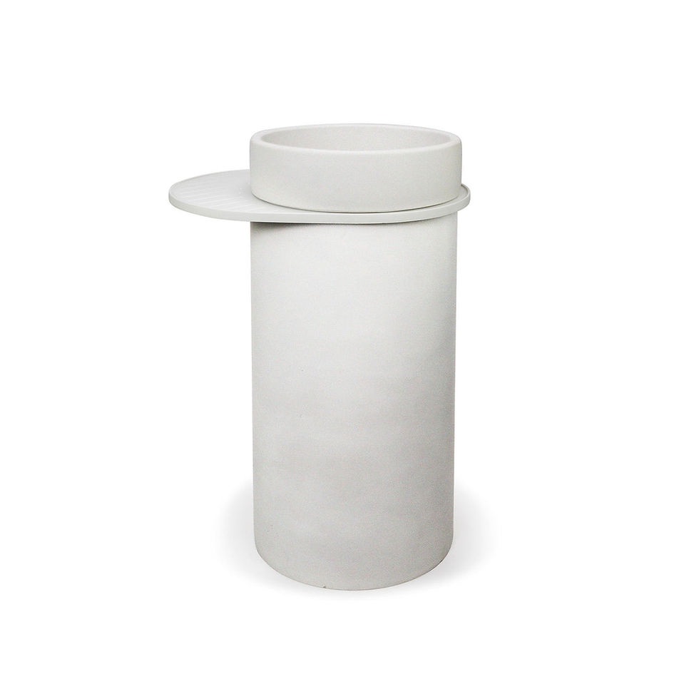 Thumbnail: NOOD CO. - PEDESTAL CYLINDER - BOWL BASIN
