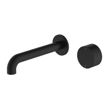 Thumbnail: NERO - KARA PROGRESSIVE WALL BASIN/BATH SET 120/160/185/230/260 MM SPOUT