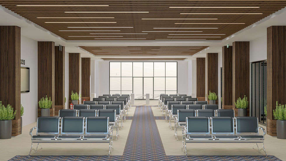 Liman Kontrol Binası İç Mekan