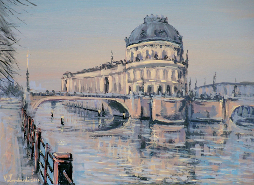 Bode Museum Reflection, Berlin.