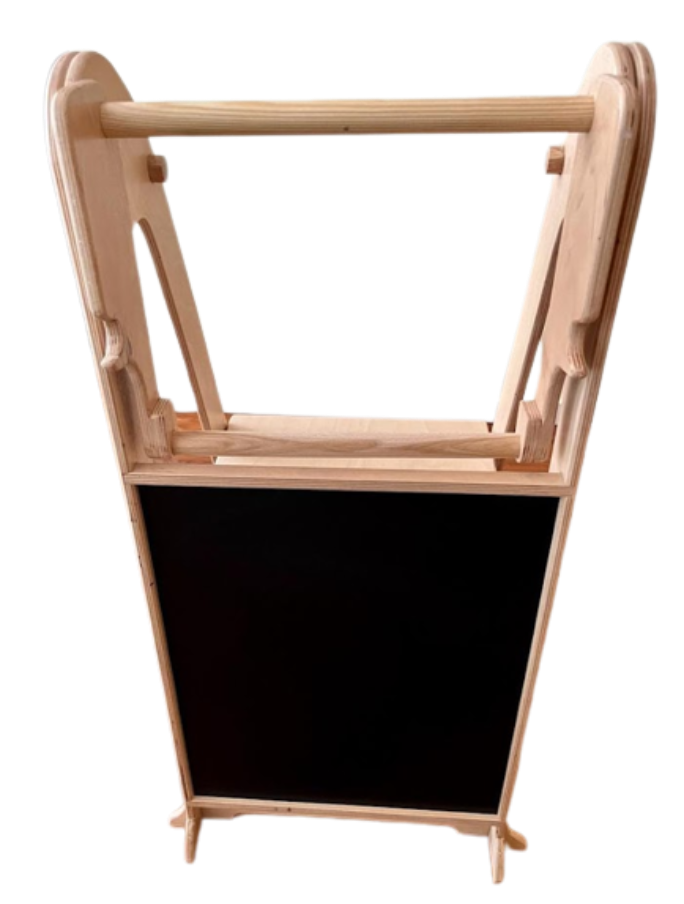 Thumbnail: FOLDING LEARNING TOWER CHALK BOARD