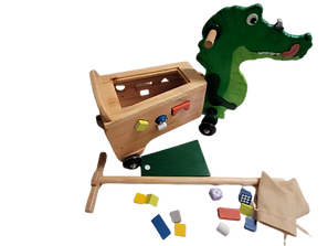 NEW Push along Crocodile 