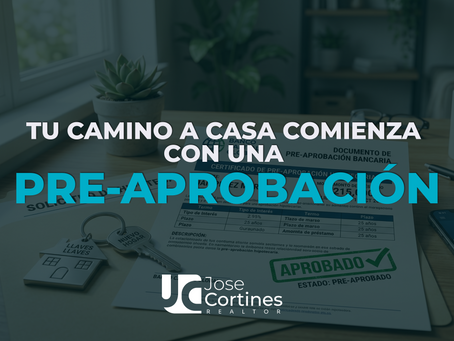 Pre-aprobación bancaria el primer paso al comprar una casa