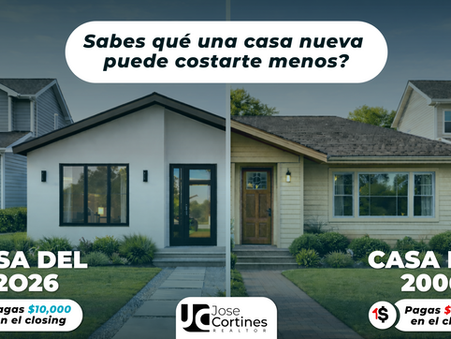 Por qué comprar una casa nueva puede ser más barato que comprar una usada en Houston!