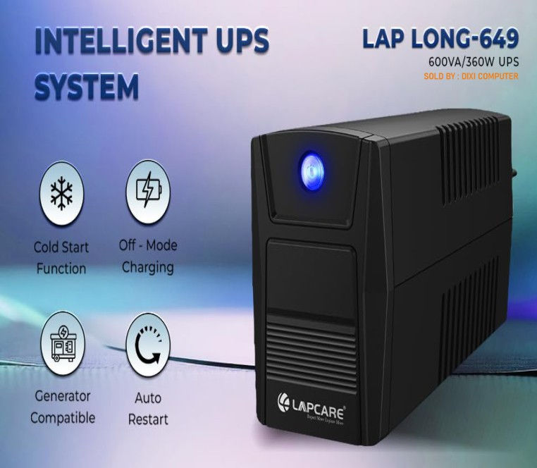 Thumbnail: Lapcare ups  Lap long 649  600va