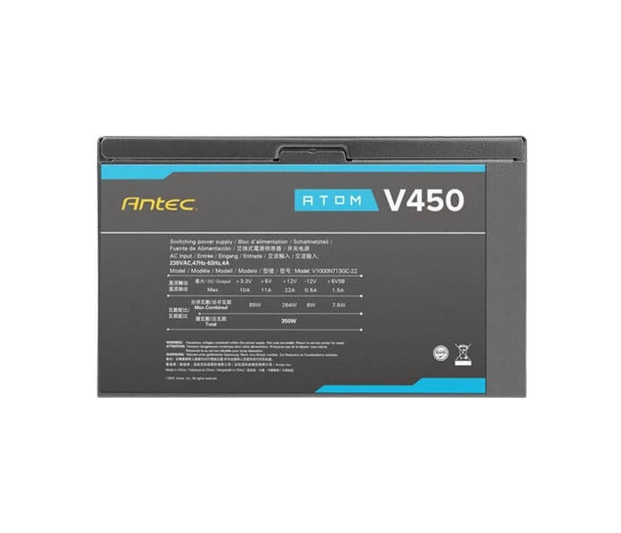 Thumbnail: Antec ATOM V450 V2 450w Power Supply