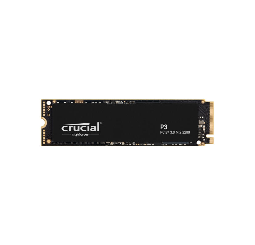 Crucial P3 500GB M.2 NVMe PCIe SSD 2280