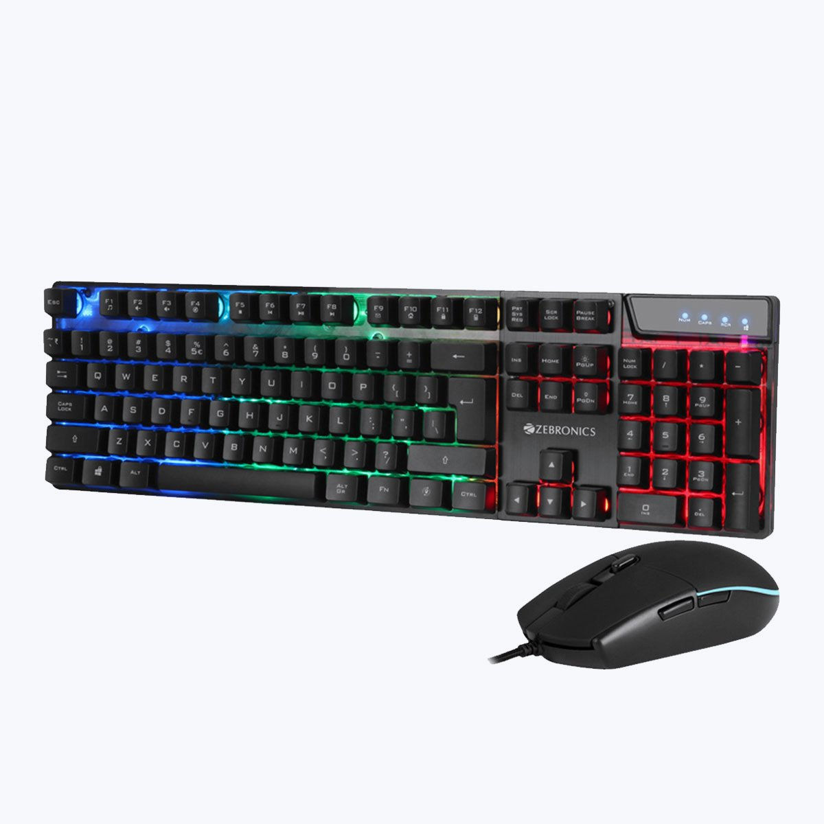 Zebronics ZEB-WAR Gaming Keyboard & Mouse Combo Set