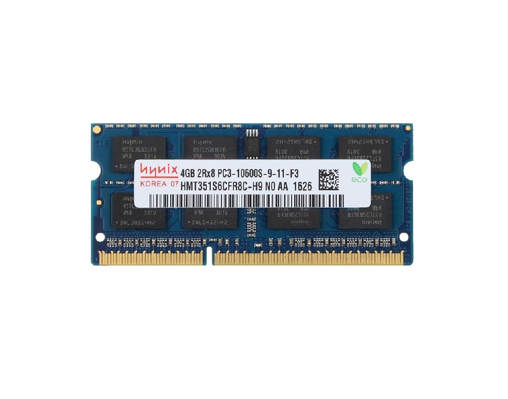 Hynix 4Gb DDR3 1333Mhz PC3-10600S Laptop Ram