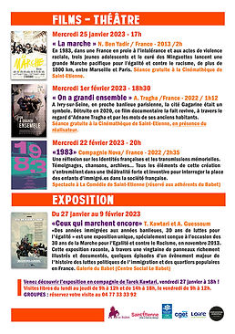 La Marche de 1983 - programmation complète