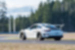 Porsche 911 on arce track