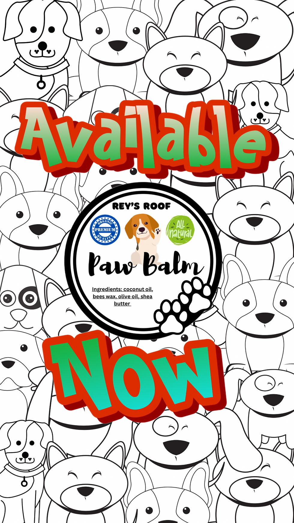 Thumbnail: Rey’s Roof medicated tea tree Paw Balm 