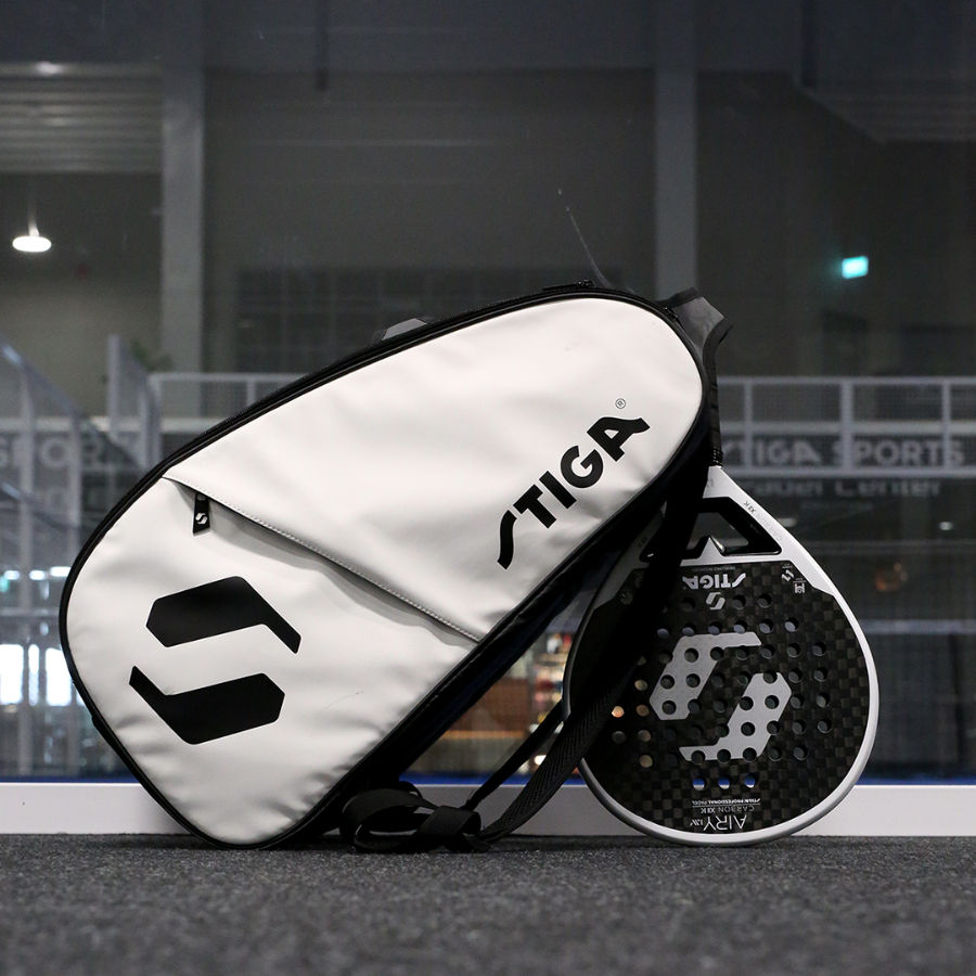 Thumbnail: Stiga Court Bag Wit-Zwart