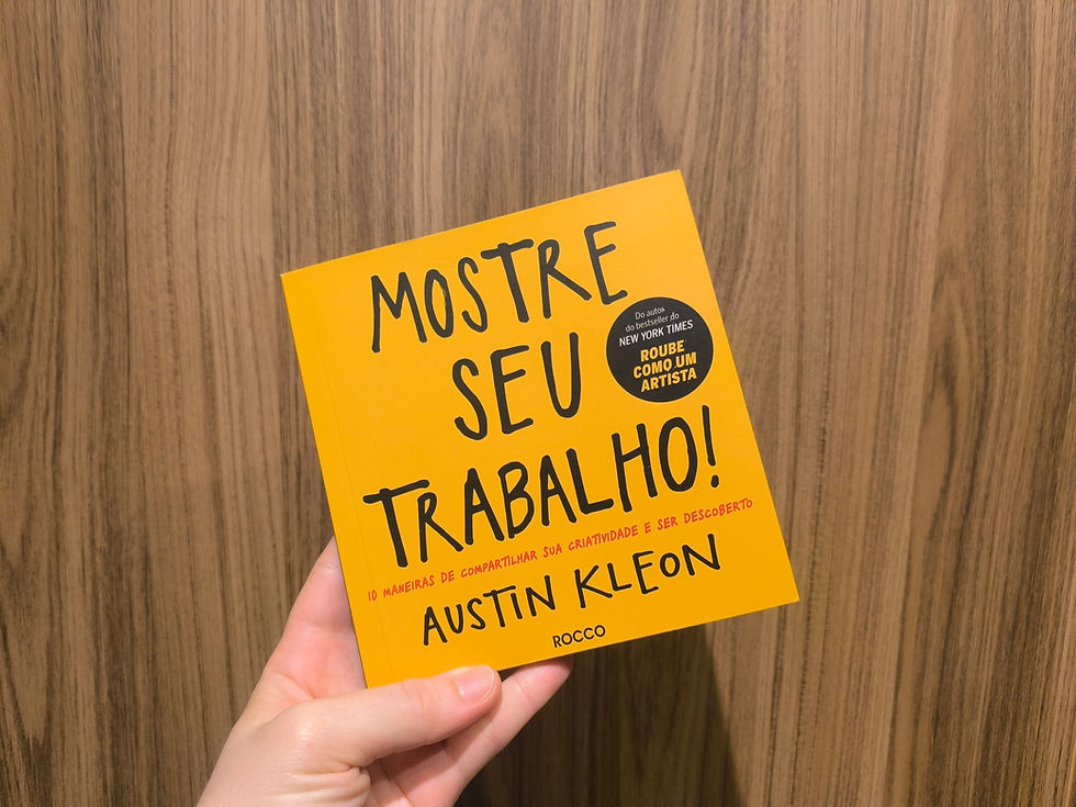 Livro: Mostre o seu trabalho