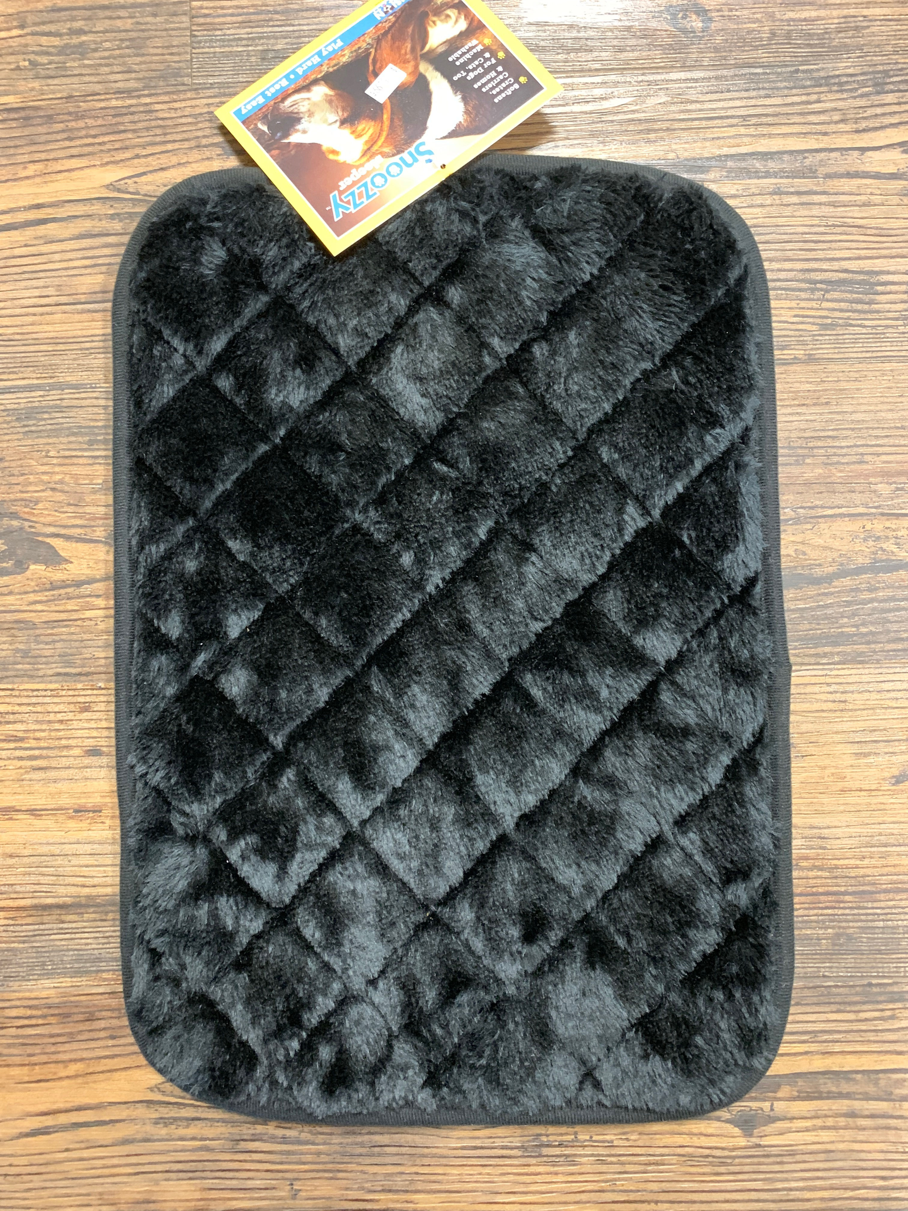 Black Bed Mat
