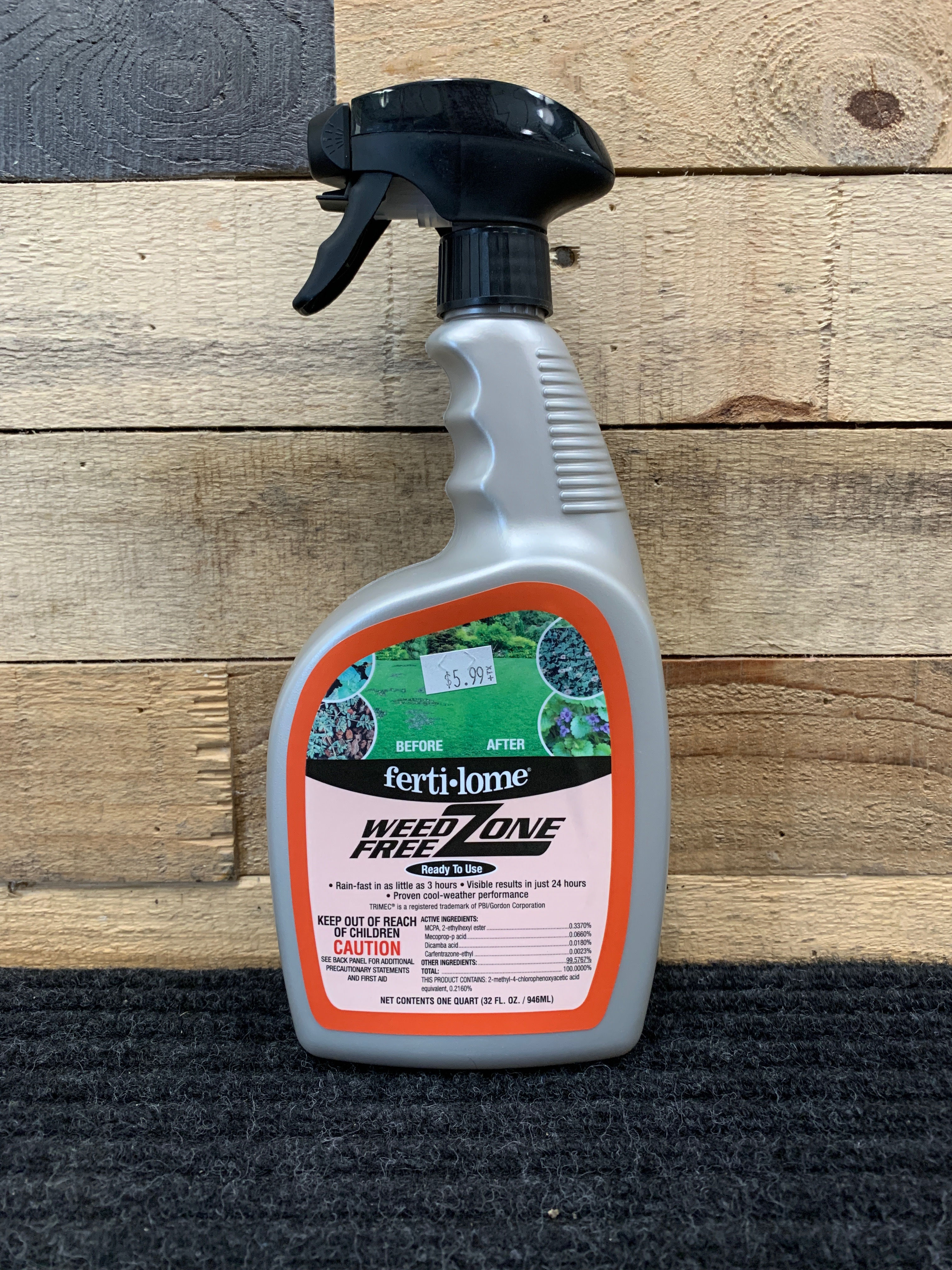 Freti-lome Weed Free Zone