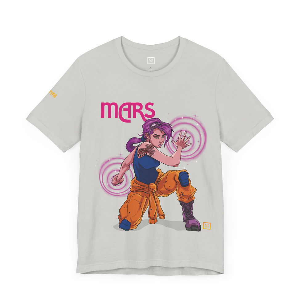 Thumbnail: Mars Unisex Jersey Short Sleeve Tee