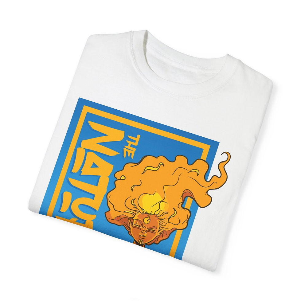 Thumbnail: Inashe Unisex Garment-Dyed T-shirt