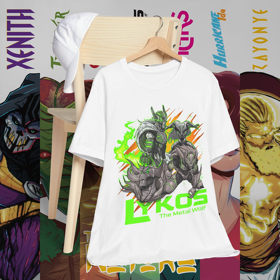 Thumbnail: Lykos Unisex Jersey Short Sleeve Tee