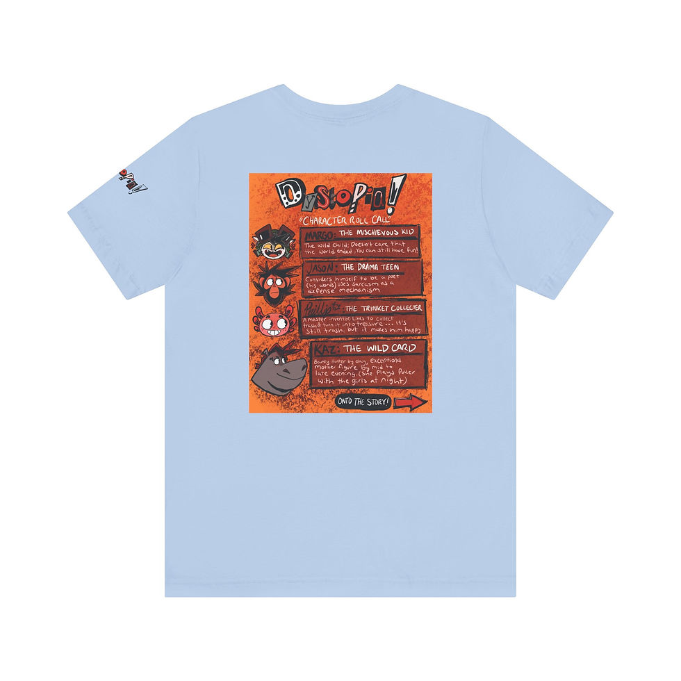 Thumbnail: Dystopia! Unisex Jersey Short Sleeve Tee
