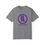 Thumbnail: ILL Unisex Garment-Dyed T-shirt, purple logo