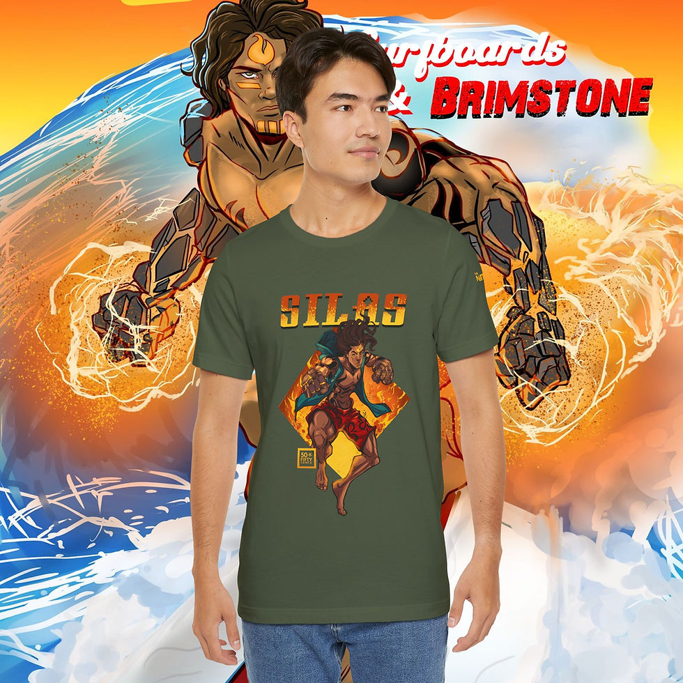 Thumbnail: Silas Unisex Jersey Short Sleeve Tee