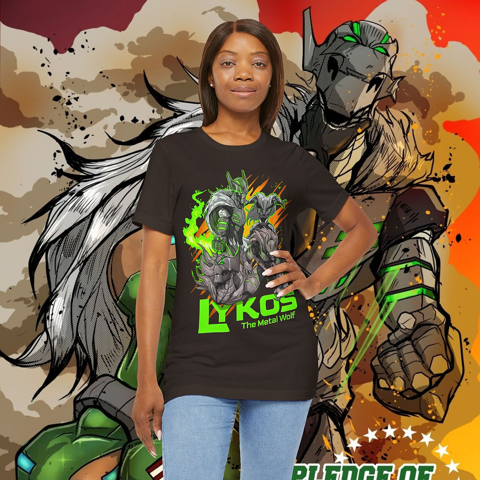 Thumbnail: Lykos Unisex Jersey Short Sleeve Tee