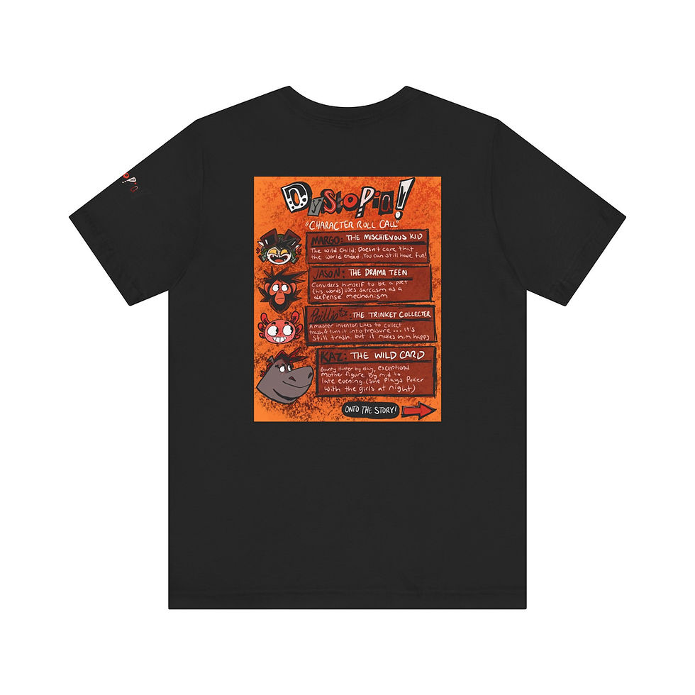 Thumbnail: Dystopia! Unisex Jersey Short Sleeve Tee