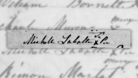 1850 Métis Petitioners: Michael Labatte