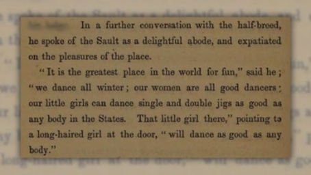 Métis “dance as good as any body”