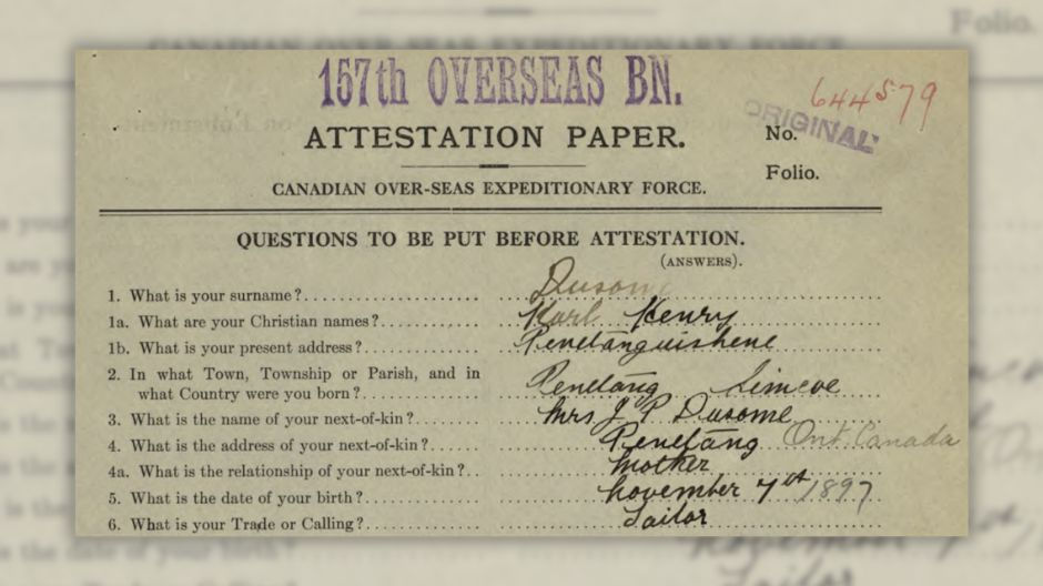 Karl Henry Dusome Pt. 2: Service and Sacrifice