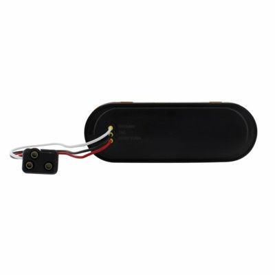 Thumbnail: 10 LED 6" OVAL TURN SIGNAL LIGHT - AMBER LED/AMBER LENS