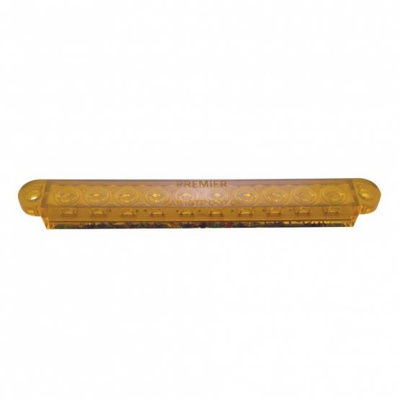 Thumbnail: 10 LED 6-1/2" TURN SIGNAL LIGHT BAR - AMBER LED/AMBER LENS
