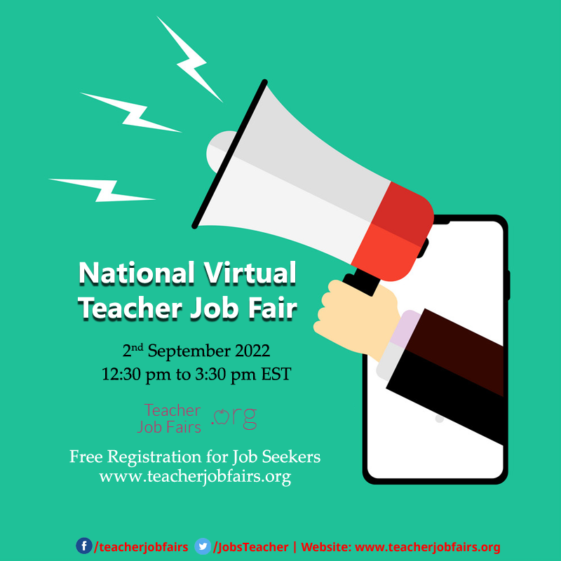 National Virtual Teacher Job Fair content media