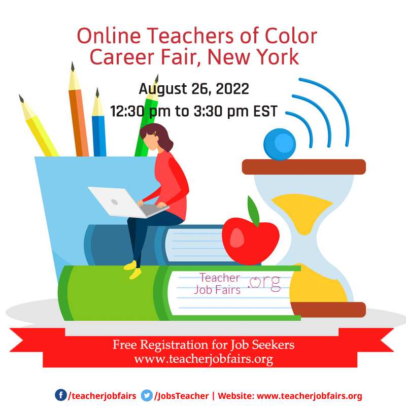 Online Teachers of Color Career Fair New York, NY content media