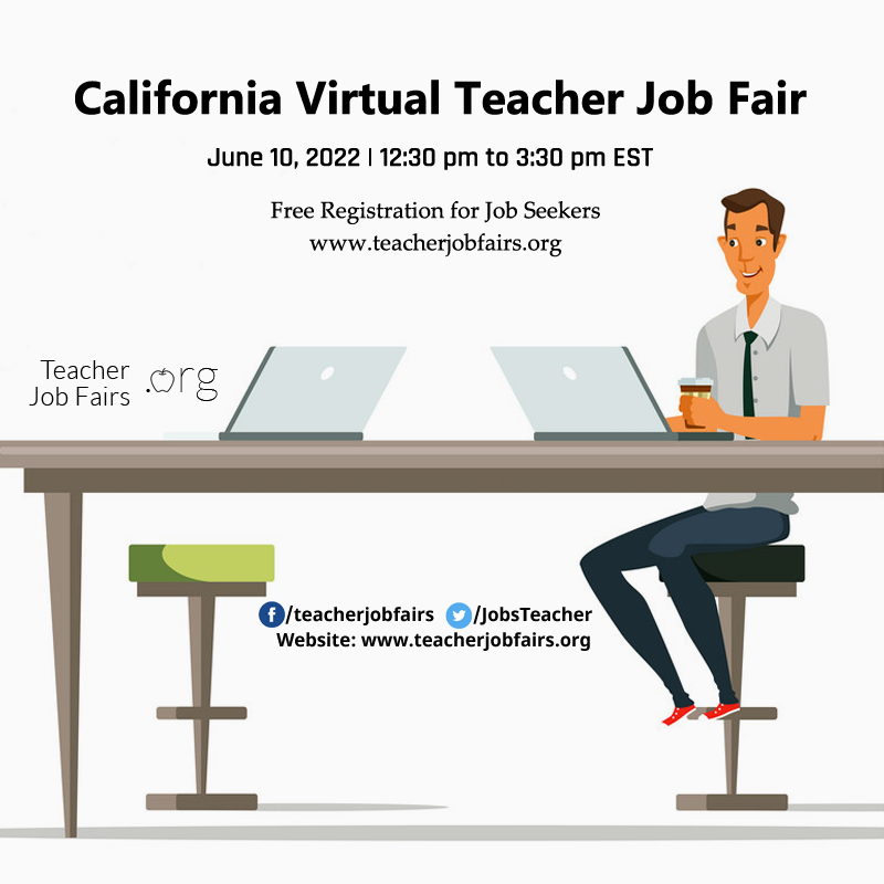 Virtual Teacher Job Fair California content media