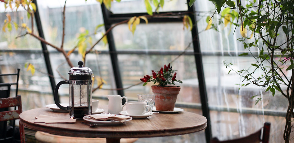 Cozy Cafe Table
