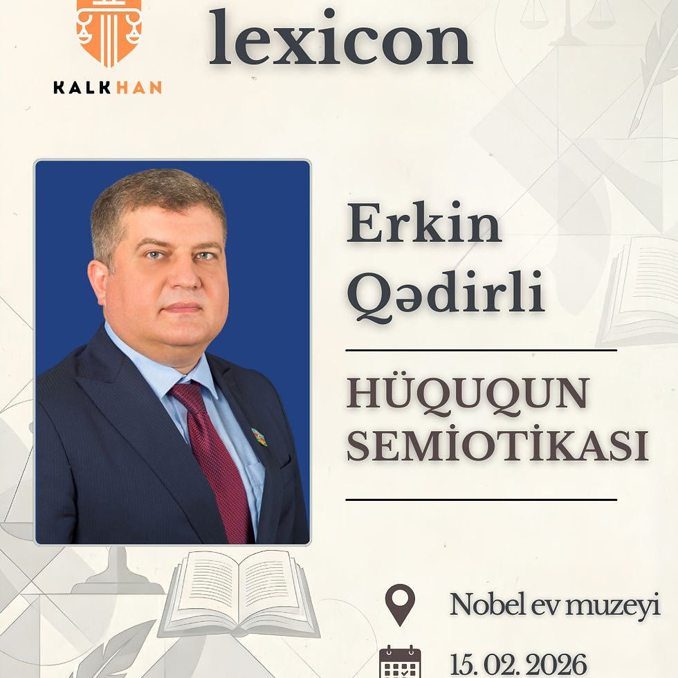 Hüququn semiotikası (1)